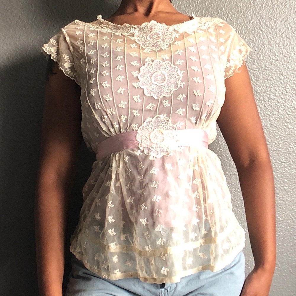 Vintage Lace Top